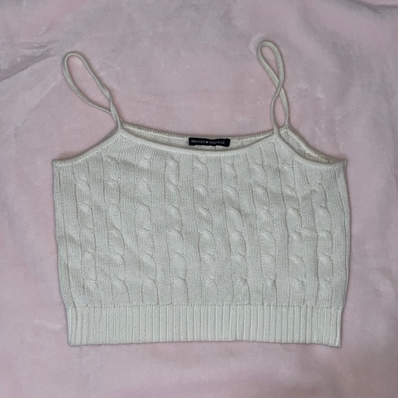 Brandy Melville Tops - Brandy Melville sweater tank
